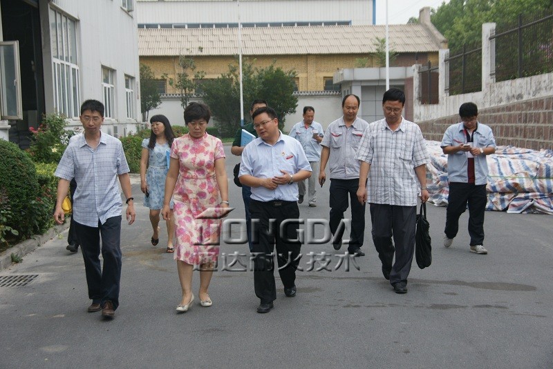 河南省科技厅专家组莅临巩义通达考察院士工作站建设